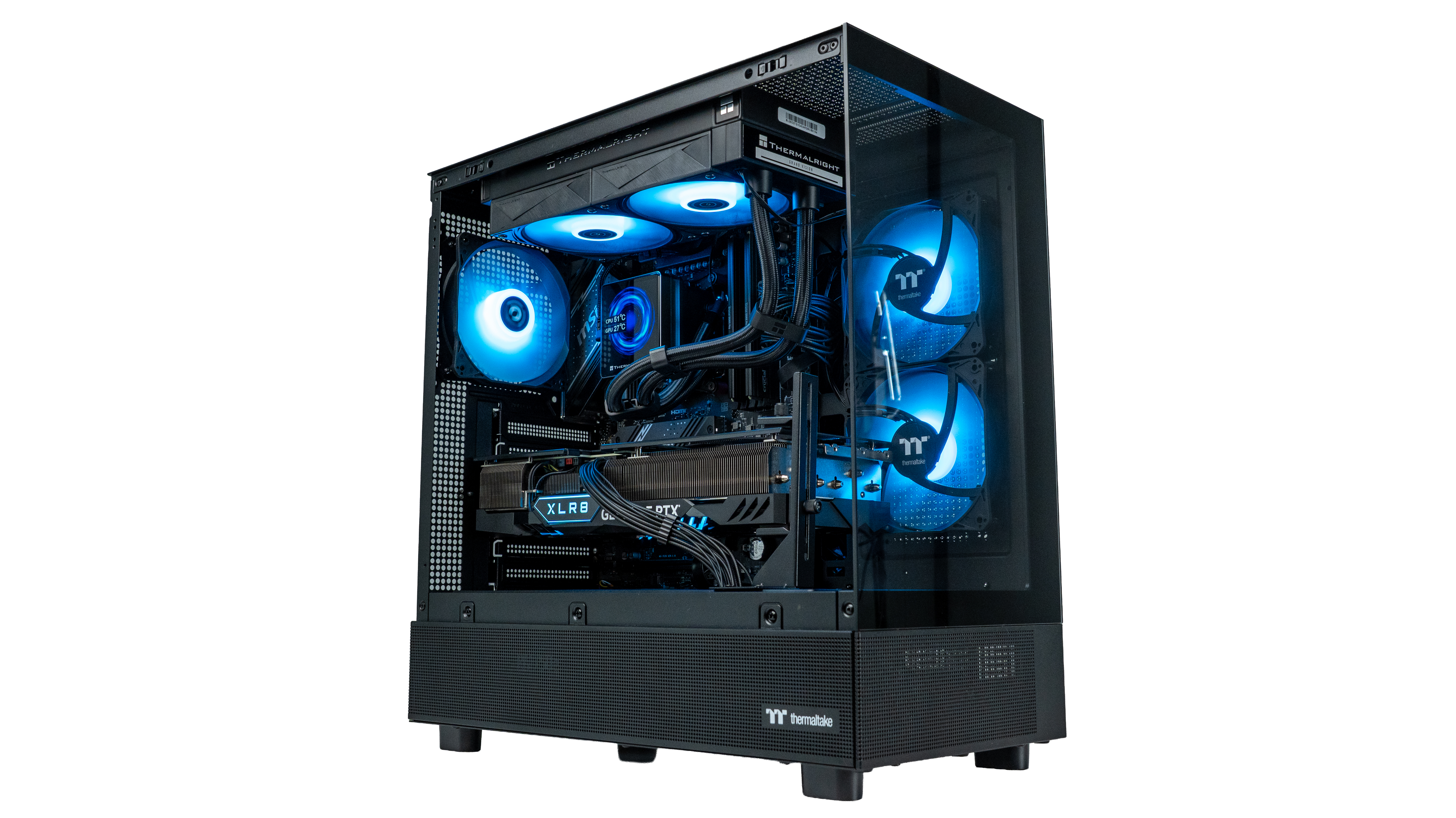 High End Black/RGB Gaming PC