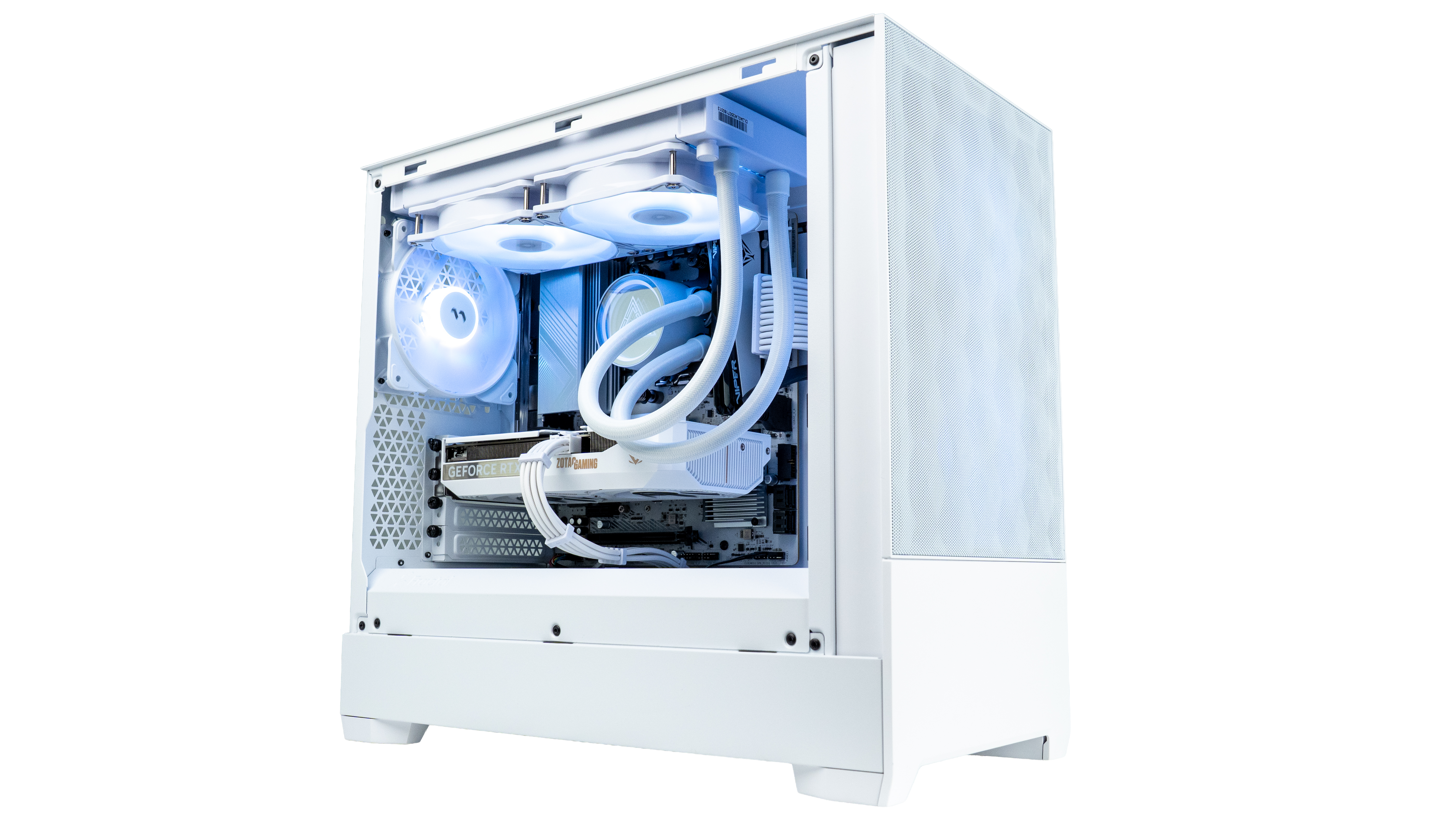 Mid Range All White Gaming PC