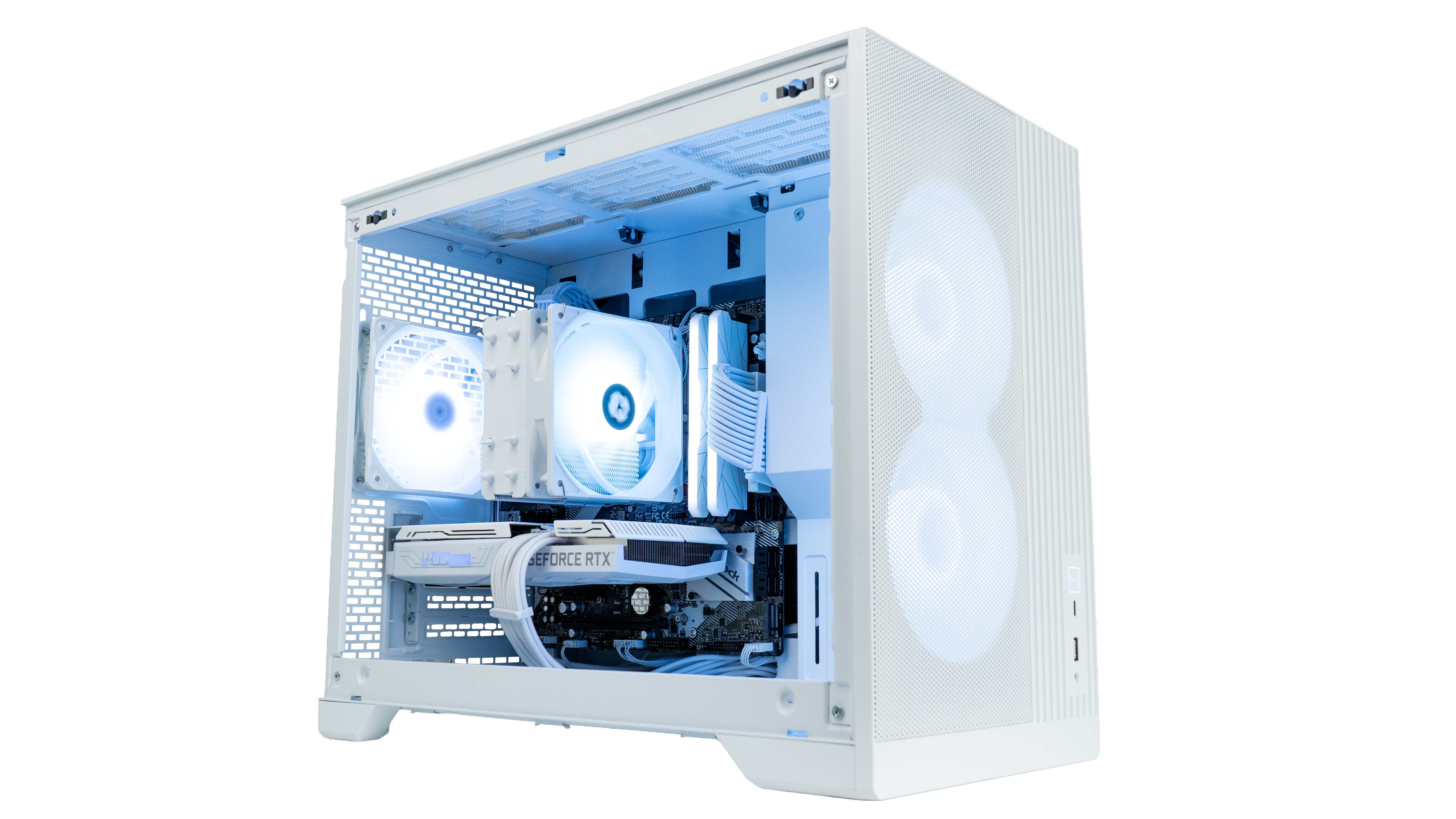 Entry Level White/RGB Gaming PC – Zach's Tech Turf
