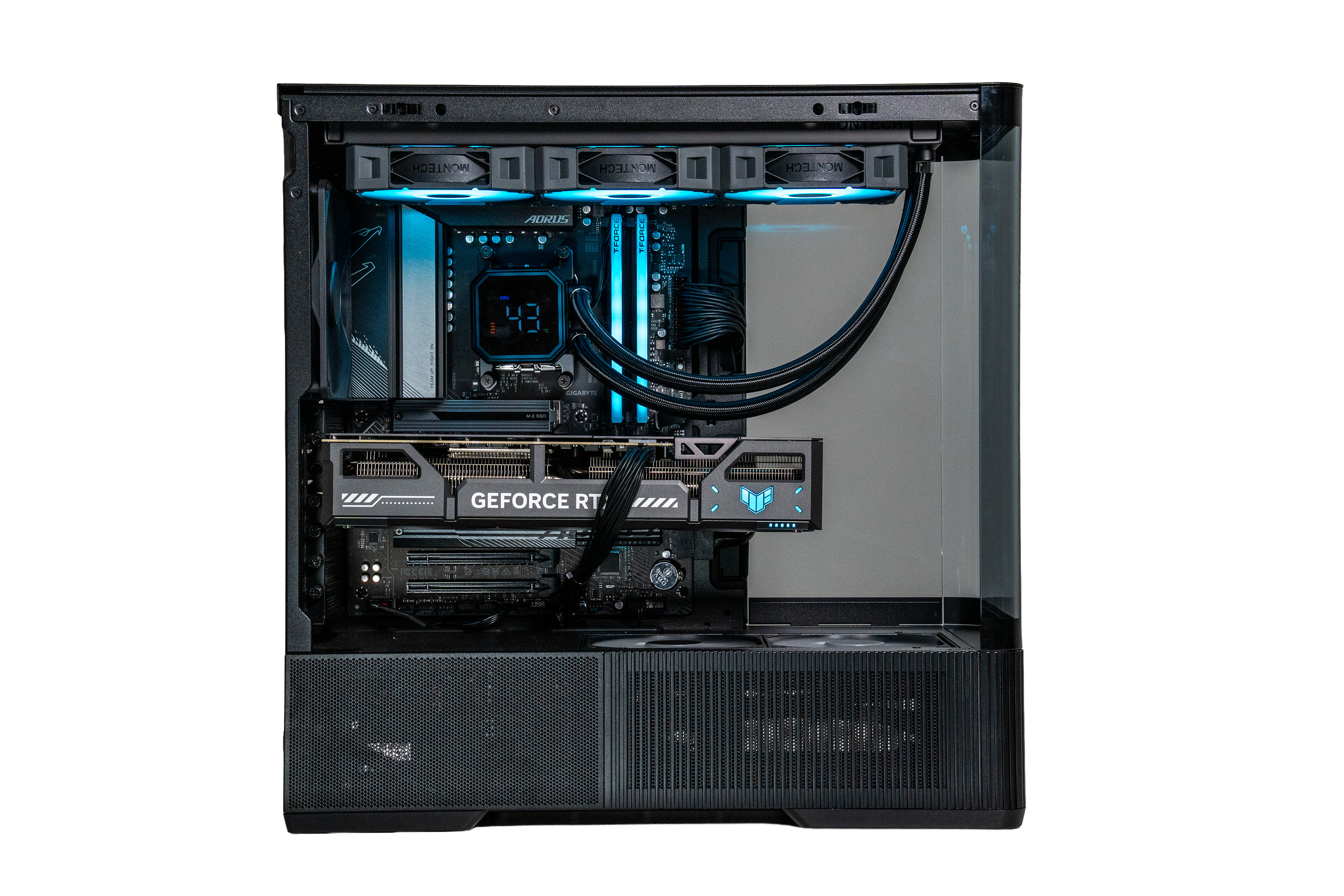 High End Black/RGB Gaming PC