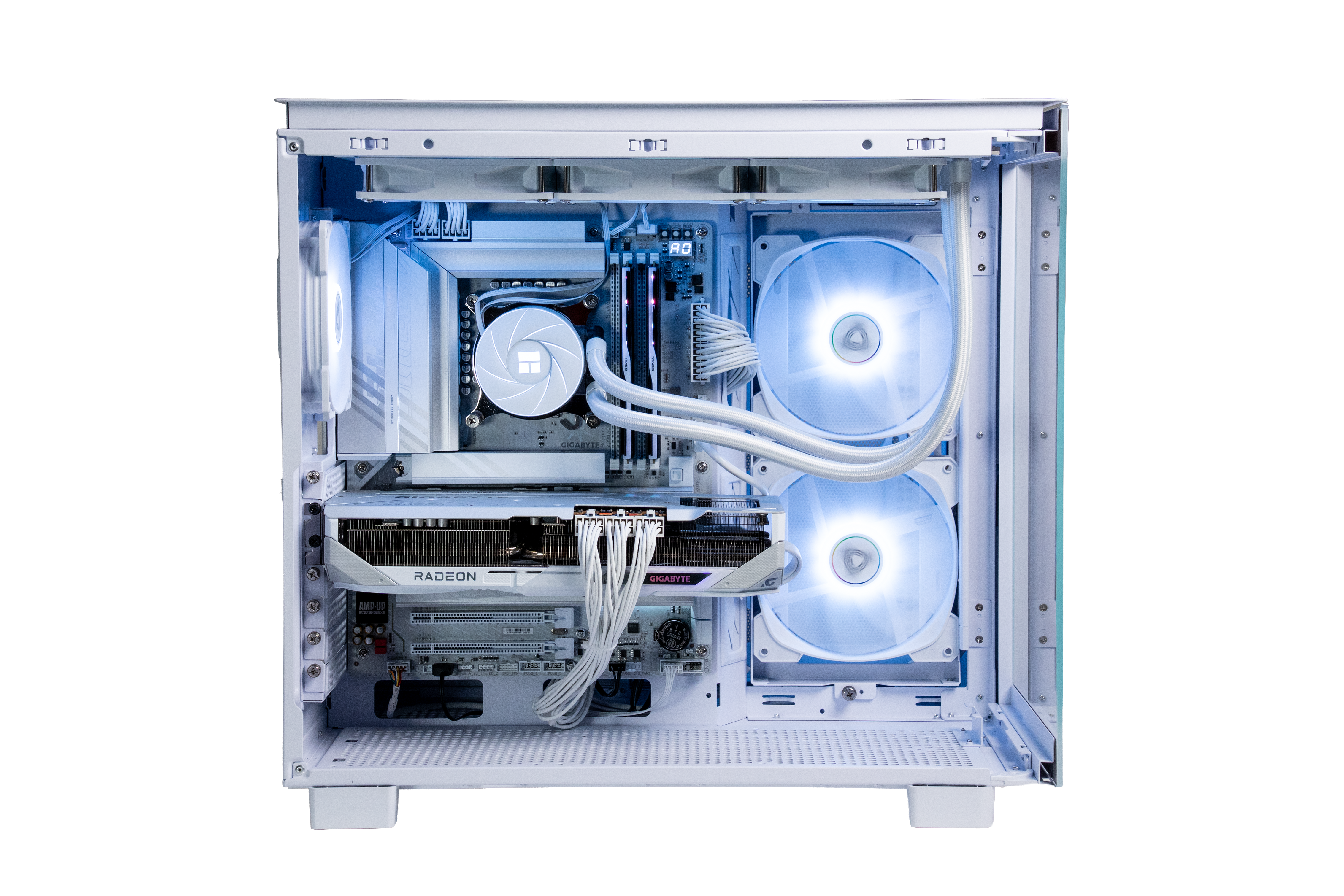High End White/RGB Gaming PC