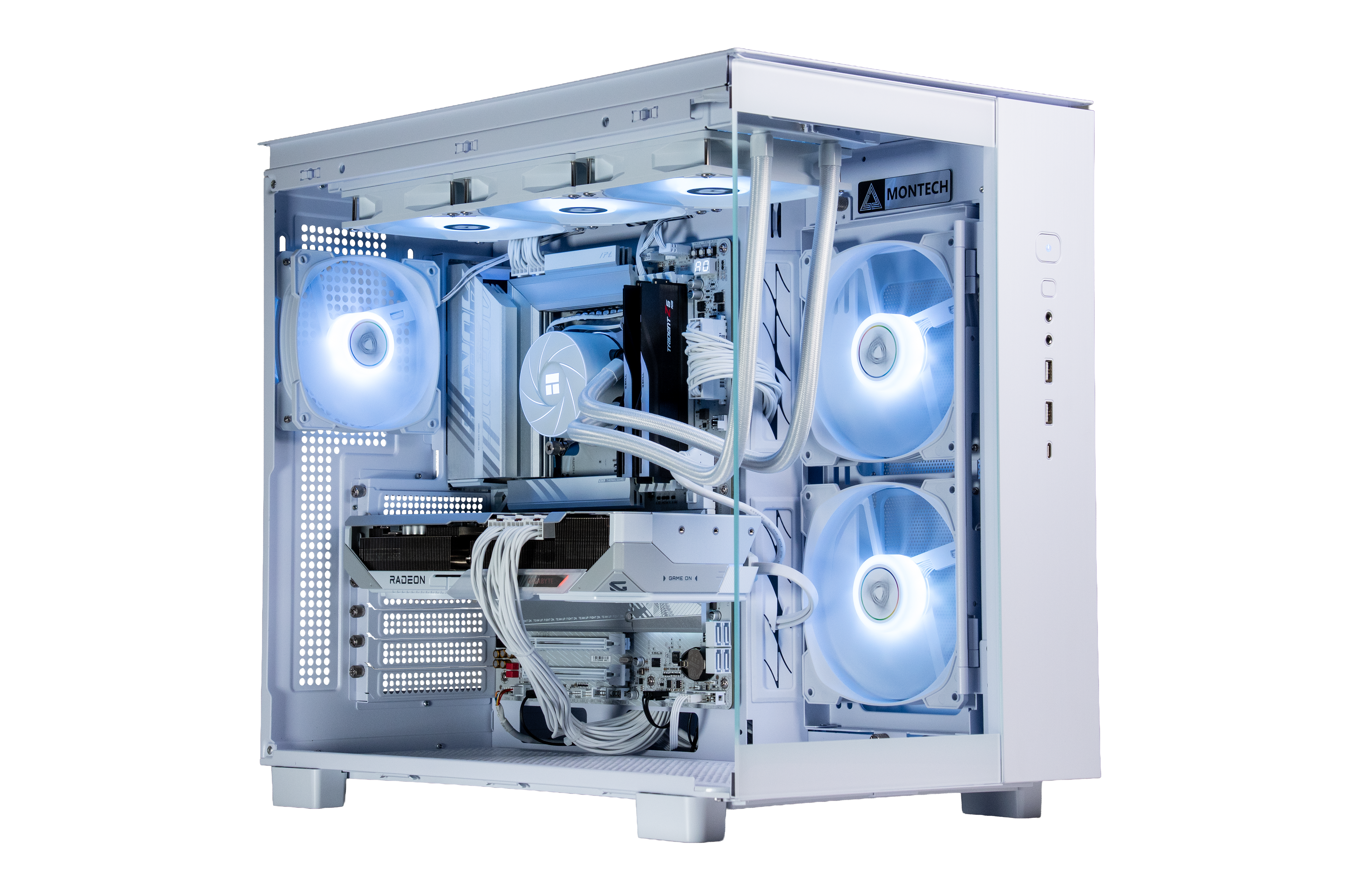 High End White/RGB Gaming PC – Zach's Tech Turf
