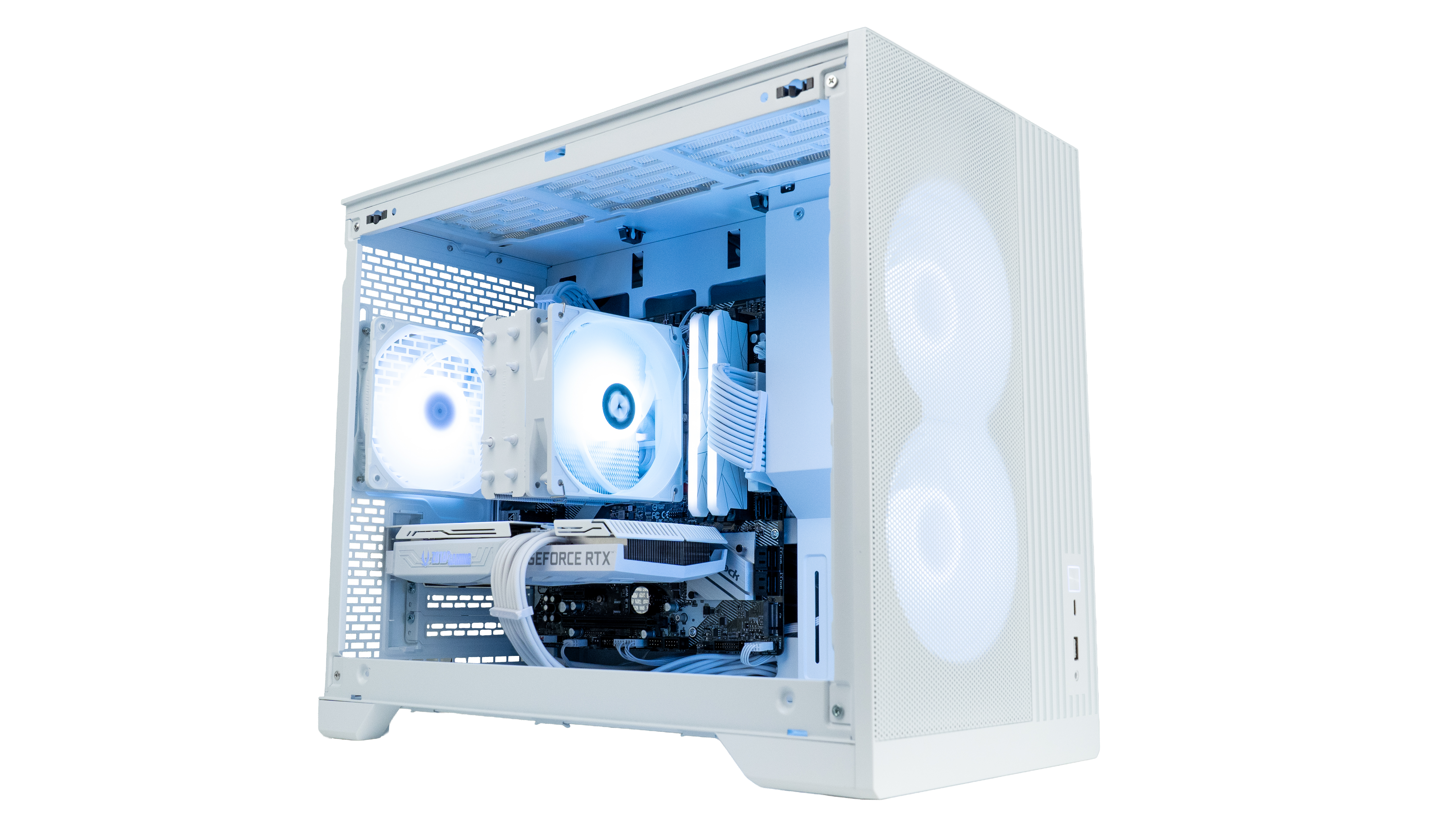Entry Level White/RGB Gaming PC