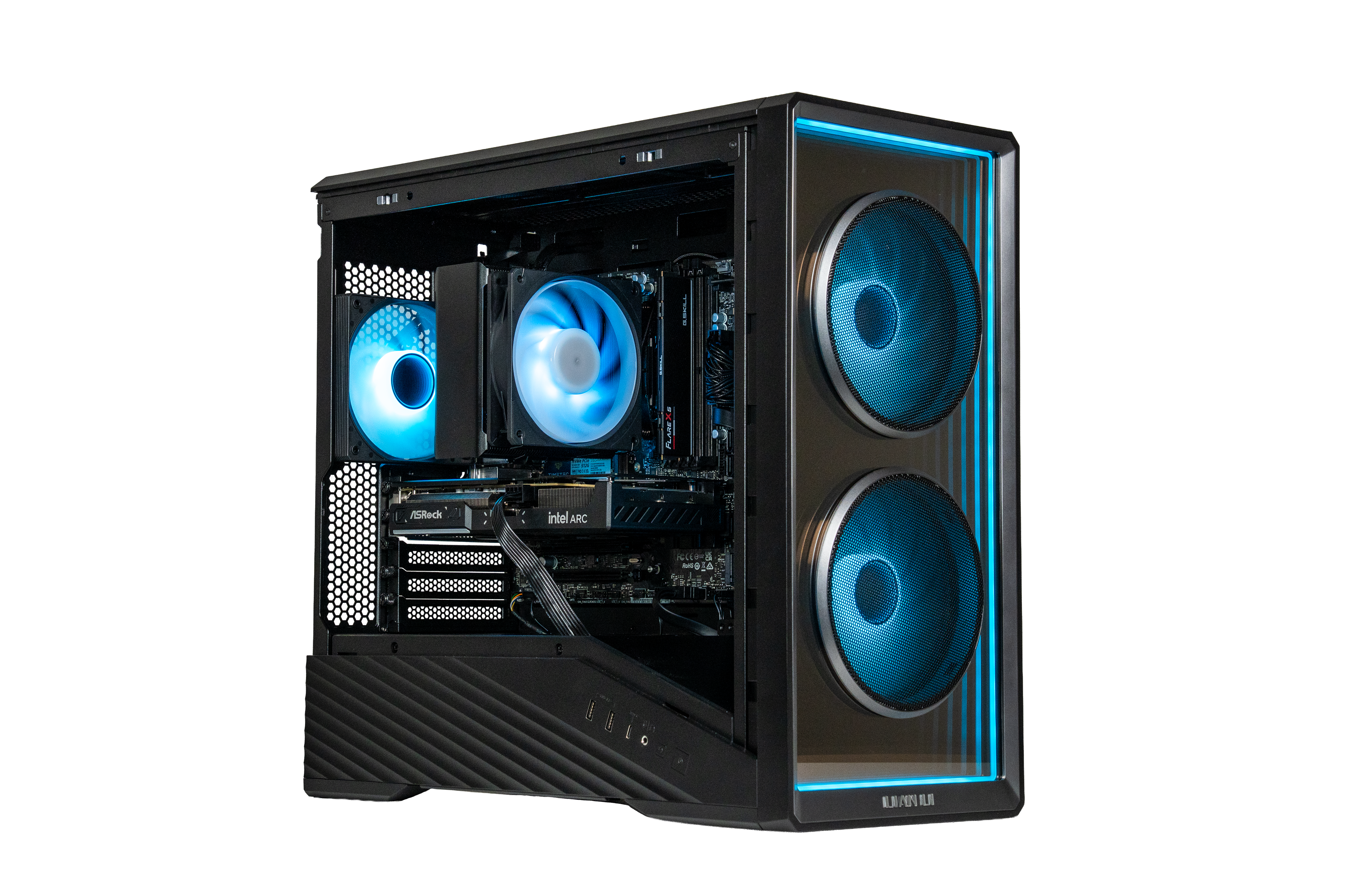 Mid Range Black/RGB Gaming PC