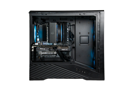 Mid Range Black/RGB Gaming PC