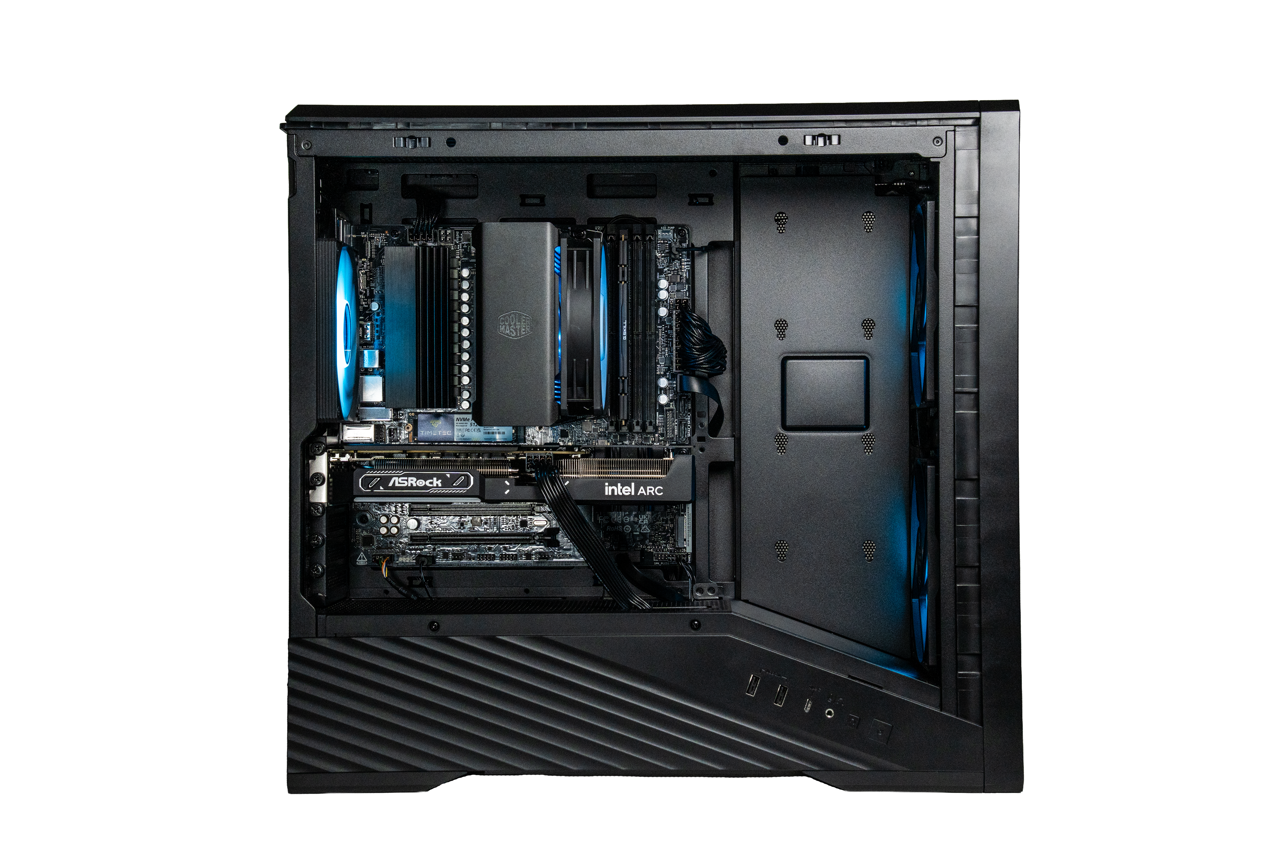 Mid Range Black/RGB Gaming PC