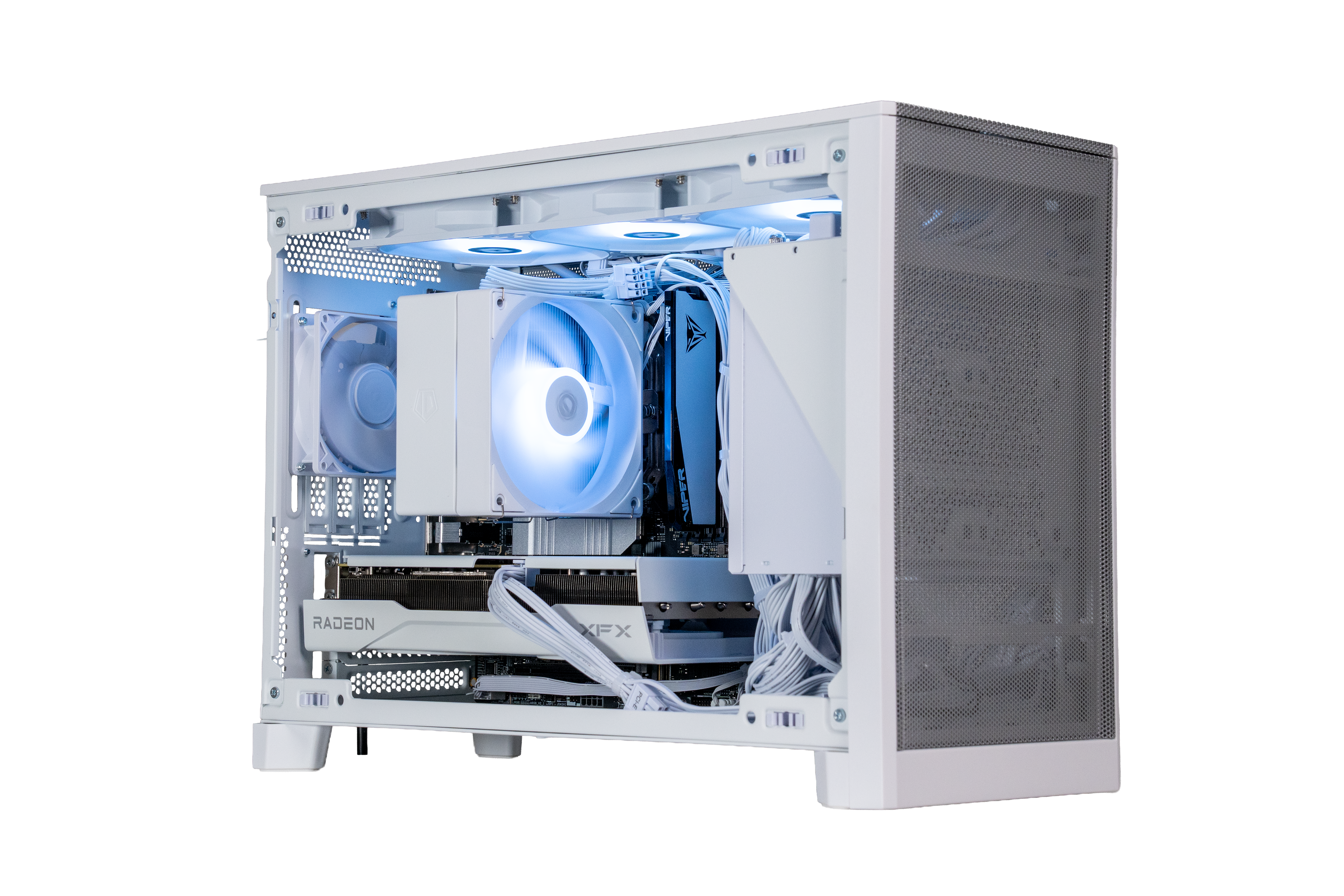 Mid Range White Gaming PC