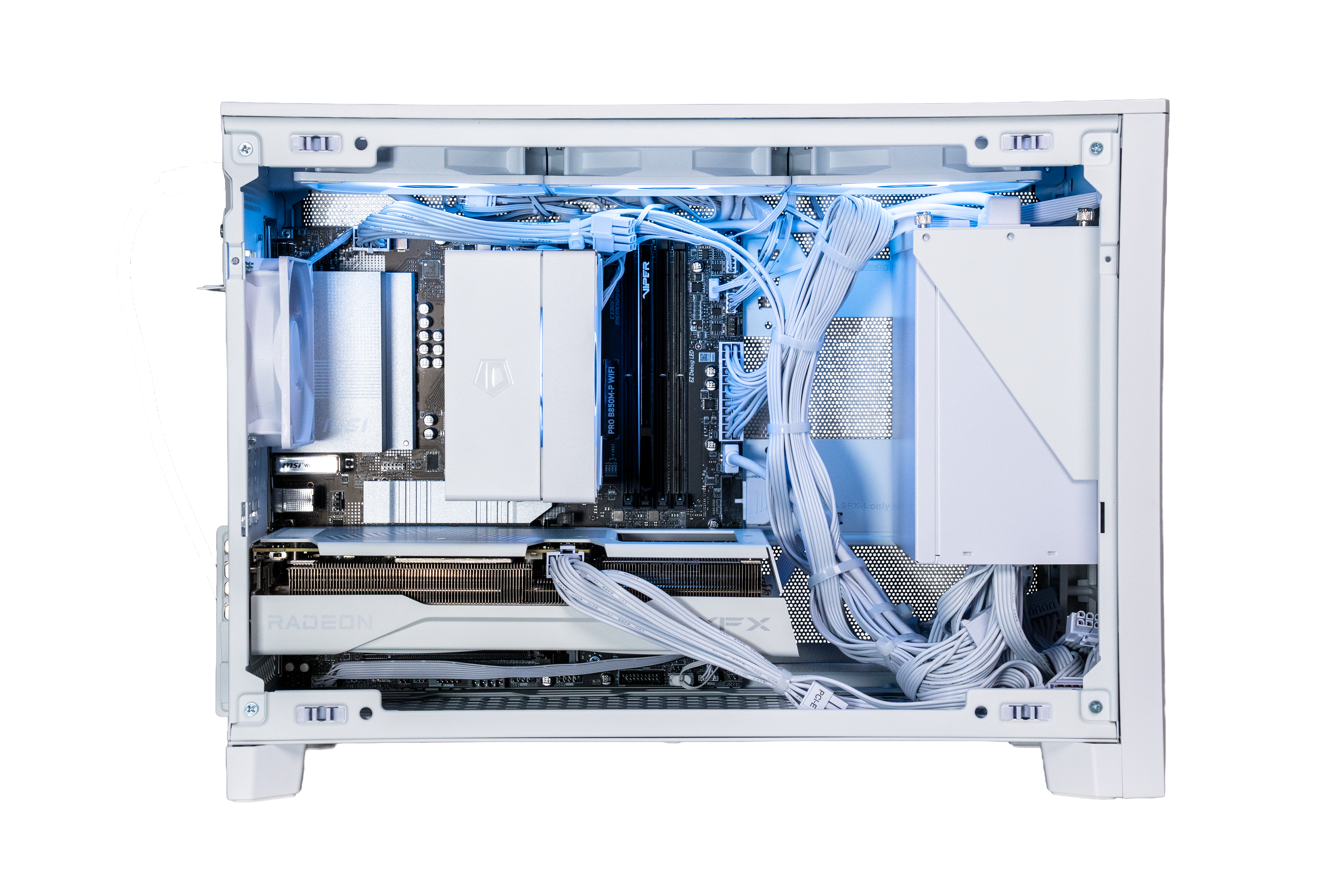Mid Range White Gaming PC