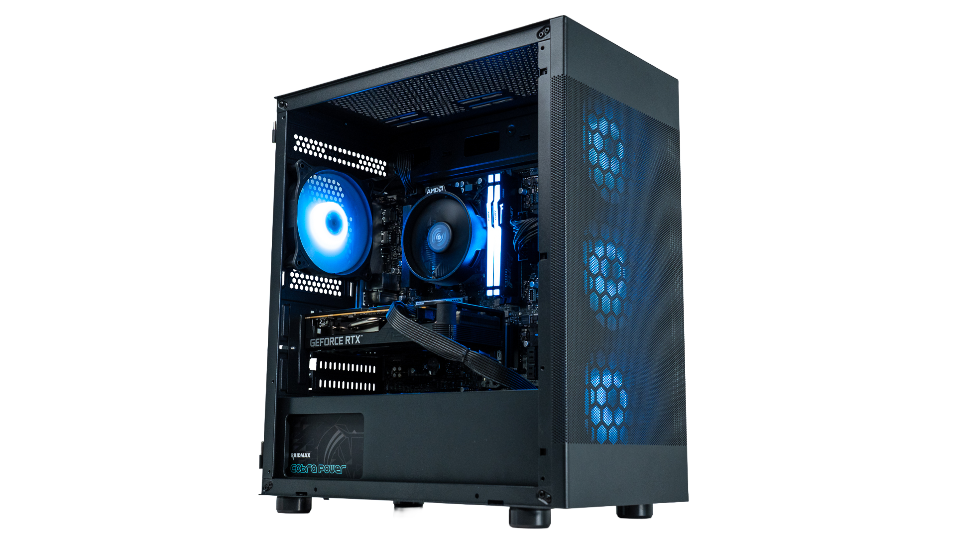 Entry Level Black/RGB Gaming PC