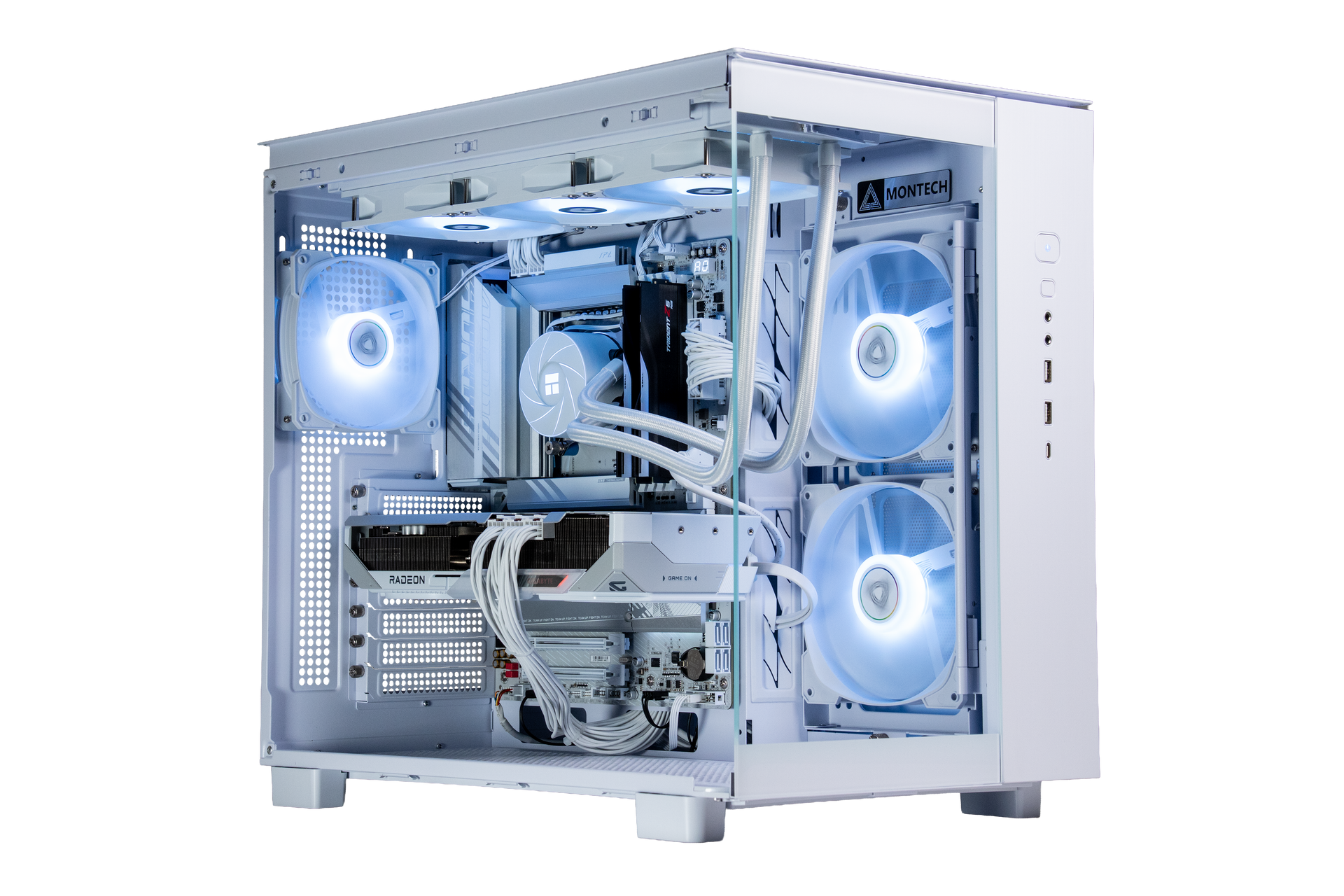 High End White/RGB Gaming PC – Zach's Tech Turf