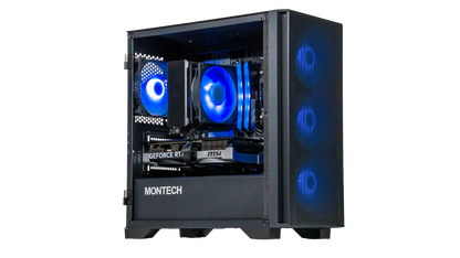 Mid Range Black RGB Gaming PC