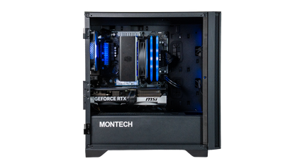 Mid Range Black RGB Gaming PC