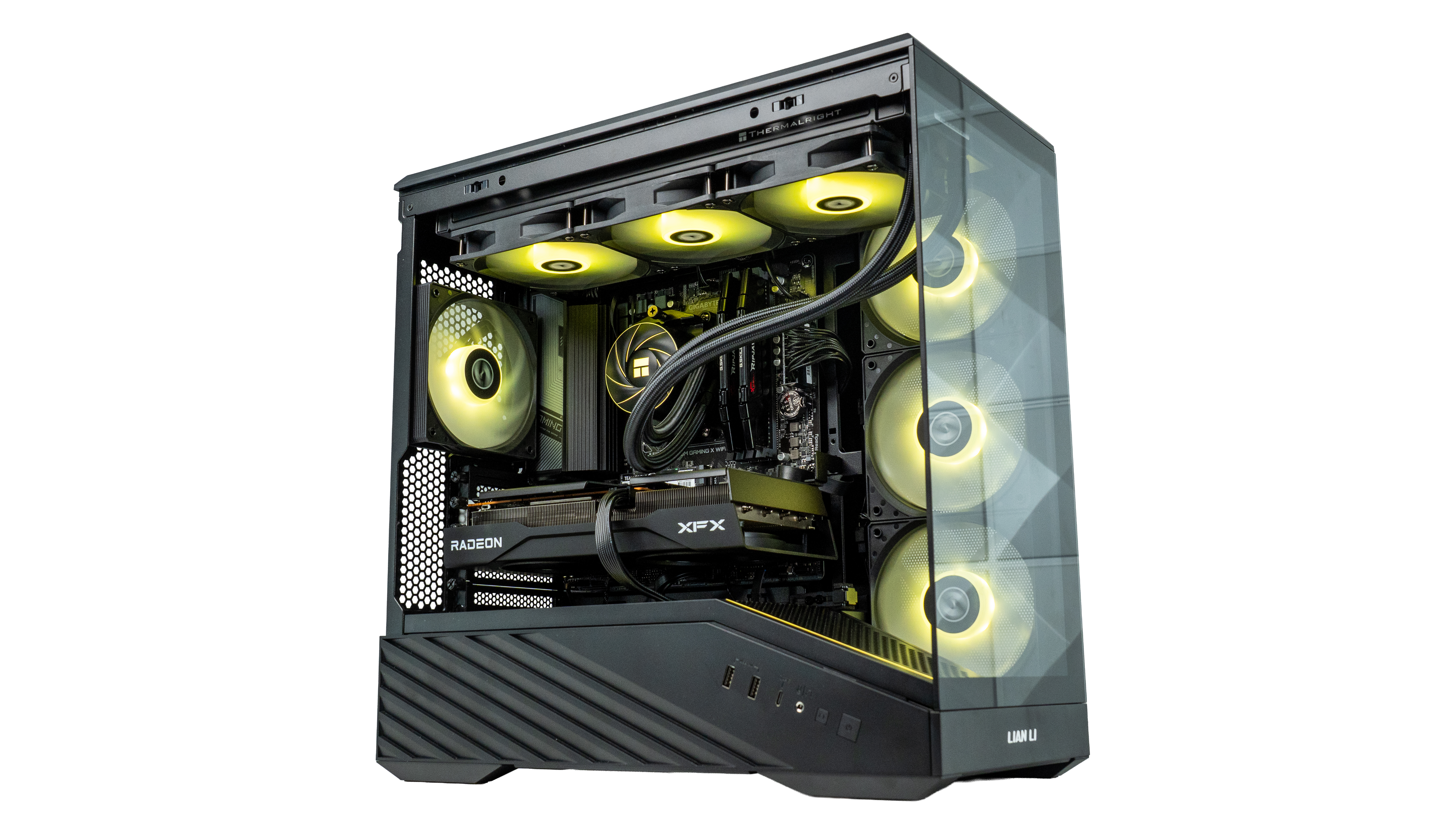 Mid Range Black/RGB Gaming PC